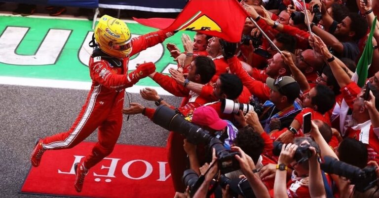 ferrari history rewritten as lewis hamilton becomes the scuderias 'Ecstatic' Lewis Hamilton Expresses Shock at Ferrari's Latest Win