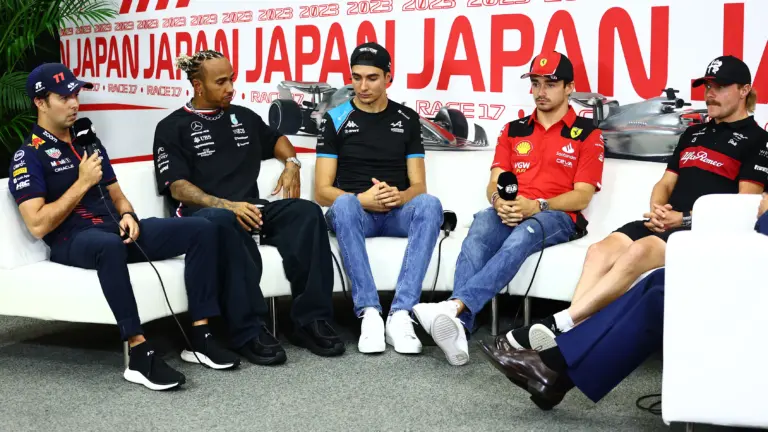 fia thursday press conference 2023 japanese grand prix formula 1 Sergio Perez Reveals Surprising Twist in F1 Comeback