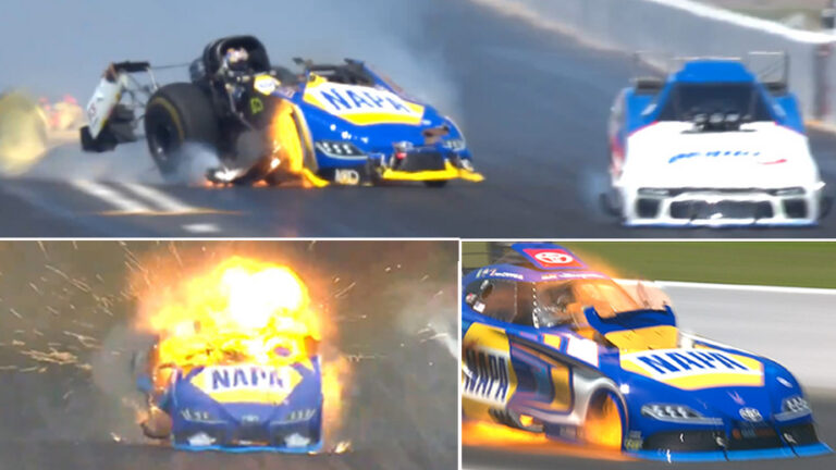 for ron capps the blower explosions and the crashes come with the Ron Capps Keeps Focus on Big Picture After Seattle Early Exit