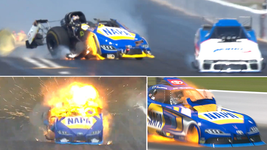 Ron Capps Keeps Focus on Big Picture After Seattle Early Exit 1 for ron capps the blower explosions and the crashes come with the Ron Capps Keeps Focus on Big Picture After Seattle Early Exit