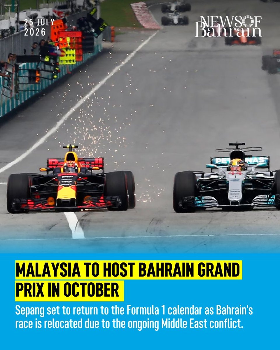 Formula 1 returns to Malaysia at Sepang for a one-off Bahrain Grand Prix-branded race