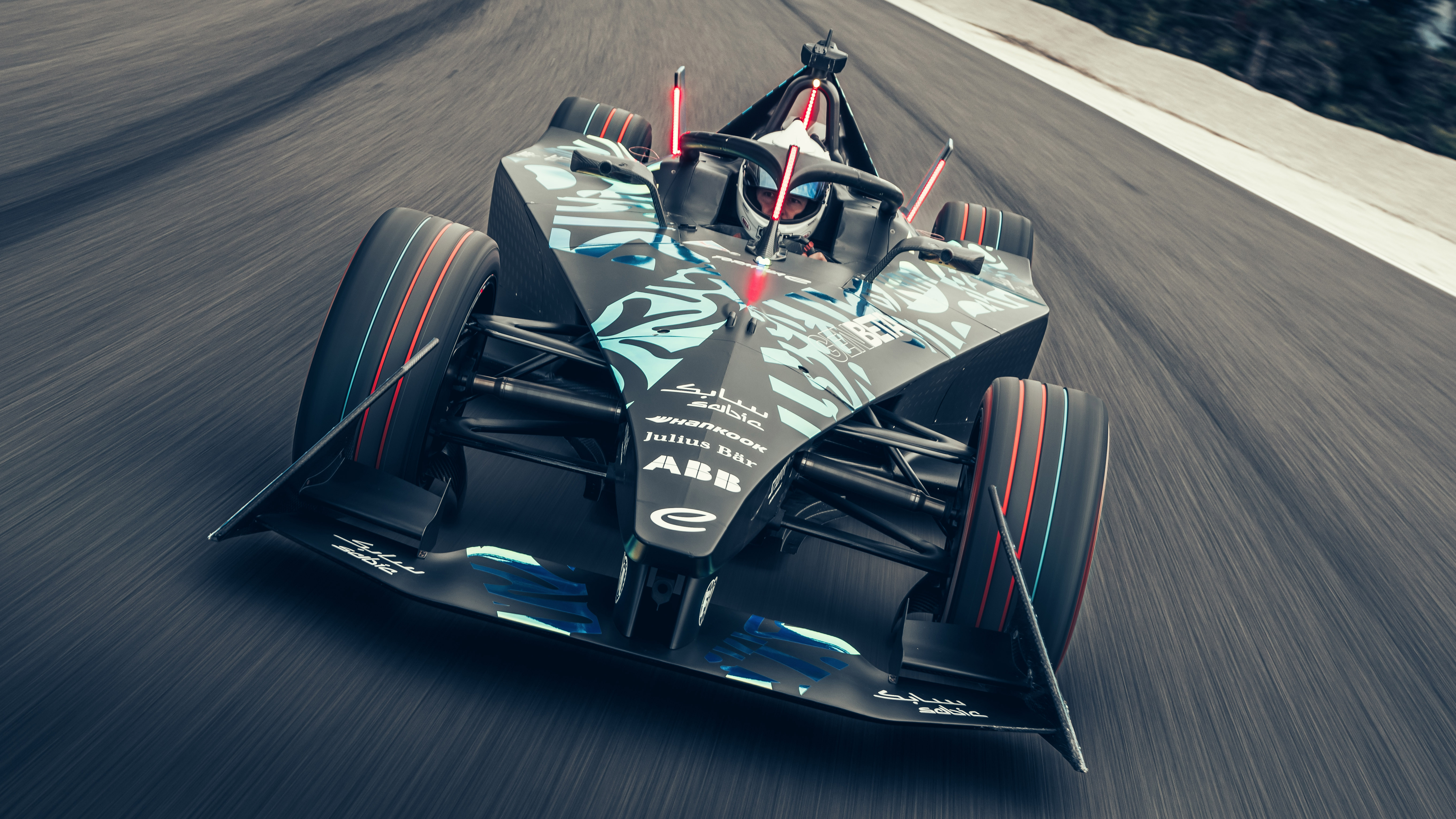 Formula E Gen3 Star Faces Losing His Seat 3 Formula E GenBeta demonstration car on track