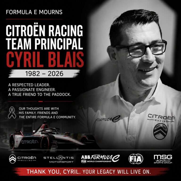 formula e mourns the passing of team principal cyril blais Formula E Honors Cyril Blais After Tragic Loss: Racing In His Name