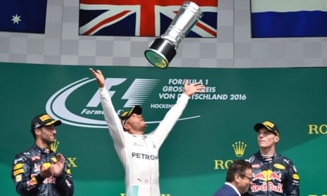 Hockenheim Pushes to Bring Back the German GP Excitement 3 Lewis Hamilton celebrates a German Grand Prix victory