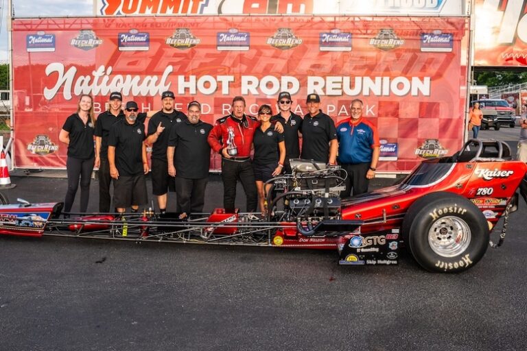 national hot rod reunion kaiser leads winners in bowling green nhra Pete Kaiser Triumphs Over 'The Beech' at Kentucky Hot Rod Reunion