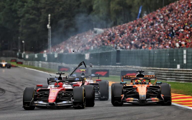 oscar piastri raises concern after huge charles leclerc near miss Oscar Piastri Voices Alarm After Charles Leclerc's Scary Near-Miss