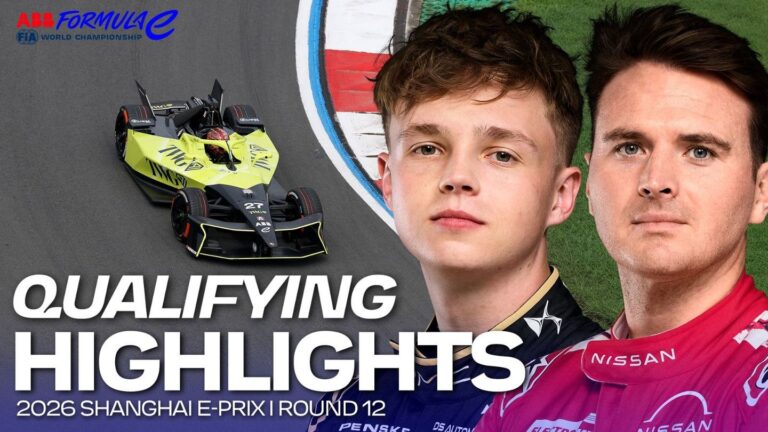 qualifying highlights 2026 shanghai e prix round 12 2026 Formula E Shanghai E-Prix II Qualifying Highlights & Results