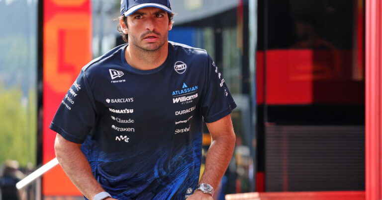 that was weird f1 belgiangp Carlos Sainz Under Investigation After Belgian GP Practice Session