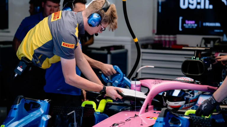 three drivers in action at pirelli test in hungary for development 1 Three Drivers Push Limits at Pirelli Tyre Test in Hungary
