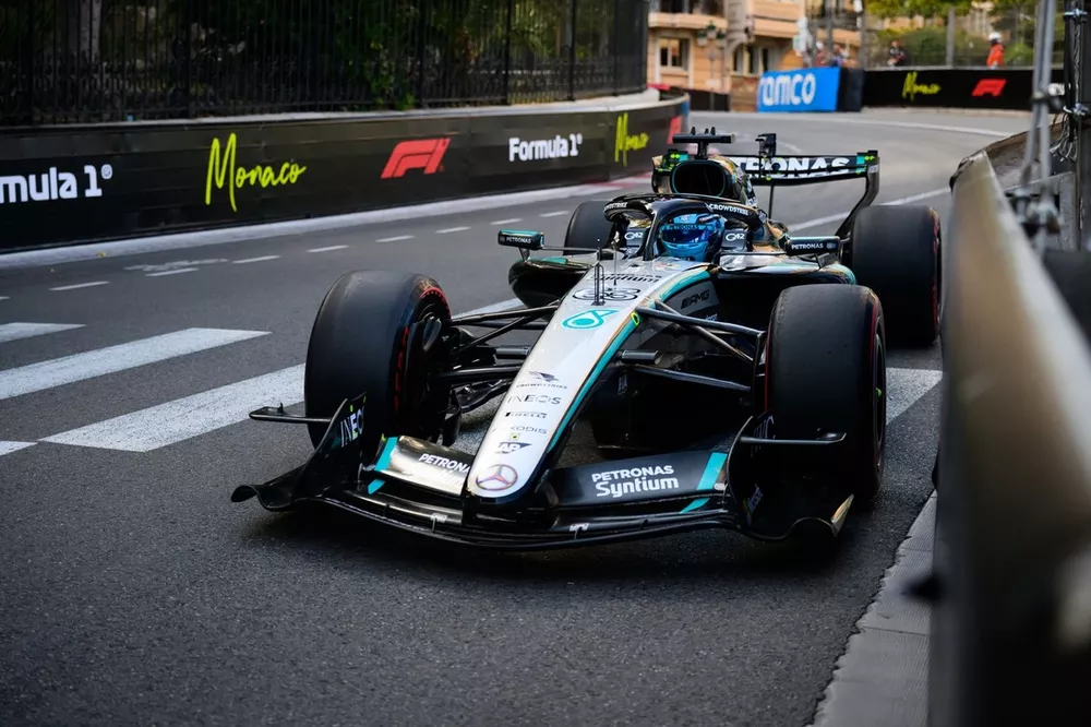 George Russell Battles New Challenge Amid Mysterious Mercedes Problem 2 George Russell and Mercedes evaluate energy deployment and straight-line speed trade-offs