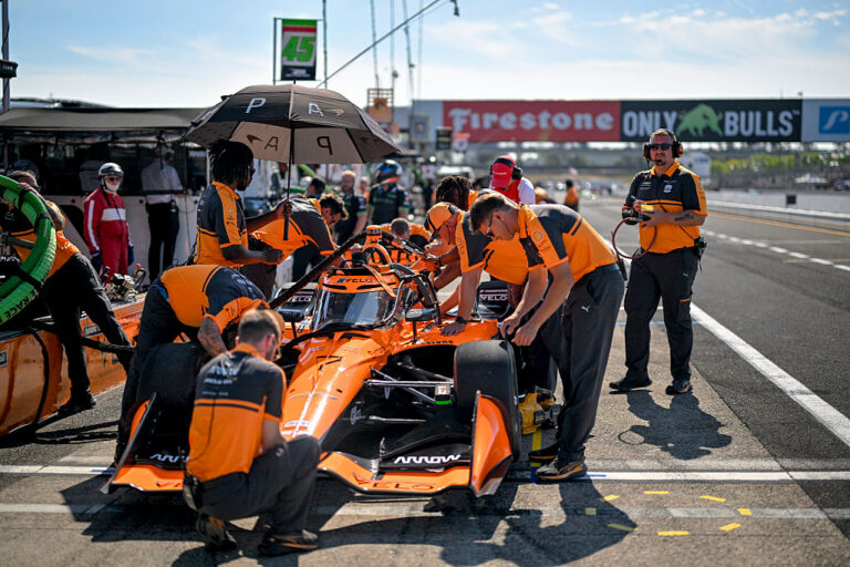 arrow mclaren struggles continue in portland qualifying racer Arrow McLaren Gears Up for Tough Battle at Portland This Sunday