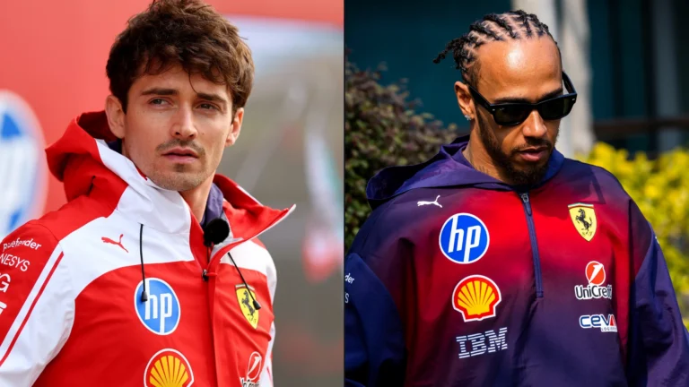 Hamilton Reveals His Optimism for Ferrari’s Fight Against Mercedes 7 charles leclerc and lewis hamilton hope ferrari can put mercedes Hamilton Reveals His Optimism for Ferrari’s Fight Against Mercedes