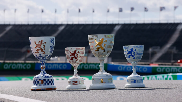 formula 1 heineken dutch grand prix 2024 trophy design studio Dutch GP Unveils Stunning Final Trophies Before Emotional F1 Farewell