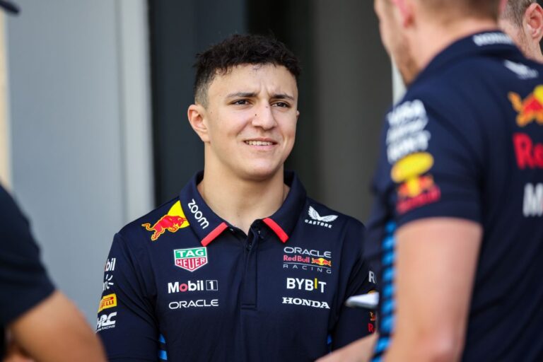 hadjar had a good feeling in the red bull Has Hadjar Finally Broken the Red Bull Second Seat Curse?