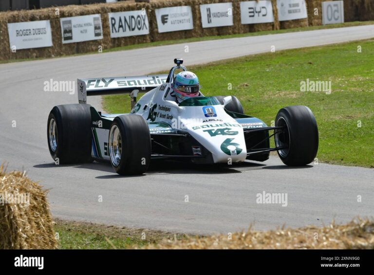 james vowles lia block alexander albon williams cosworth fw08 James Vowles Amazed to Drive Legendary Former F1 Circuit