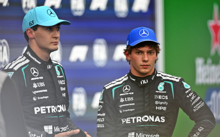 Kimi Antonelli Praises George Russell for Late Mercedes Team Order Move 4 kimi antonelli offers george russell praise over late mercedes Kimi Antonelli Praises George Russell for Late Mercedes Team Order Move