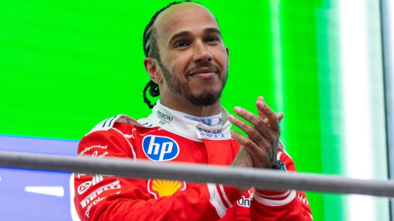 Lewis Hamilton Overcomes Very Tough Ferrari Challenge 1 lewis hamilton ferrari driver says first podium for team proved Lewis Hamilton Overcomes Very Tough Ferrari Challenge
