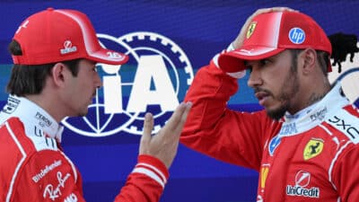 mph why charles leclercs battle with hamilton inspired ferrari Charles Leclerc and Lewis Hamilton in Intense F1 Team-Mate Showdown