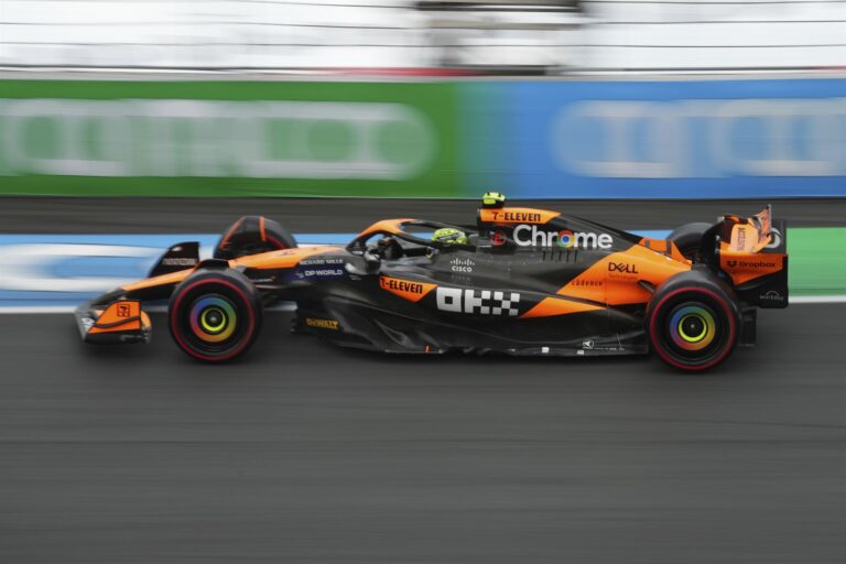 norris ends verstappens 100 zandvoort pole run Verstappen Battles Illness at Zandvoort as Norris Claims Pole