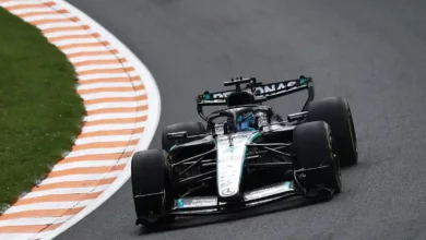rnt motorsports motorsport news f1 f2 indycar endurance George Russell Shares Relief After Dramatic Late Zandvoort Sprint Race