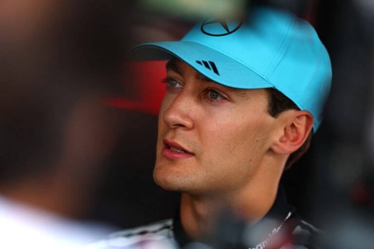 russell says he never feared losing mercedes seat to verstappen Russell Confident His Mercedes Seat Was Never at Risk