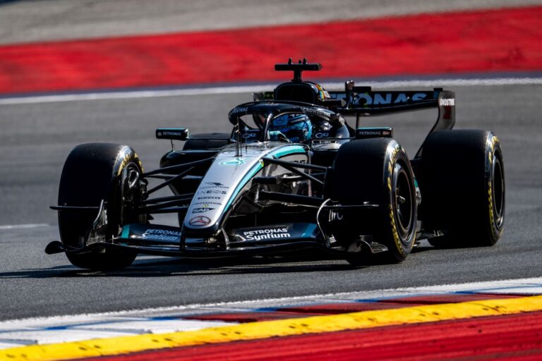 austrian gp fp3 russell overtakes antonelli hamilton lurks How George Russell Took the Lead from Ocon at Mercedes