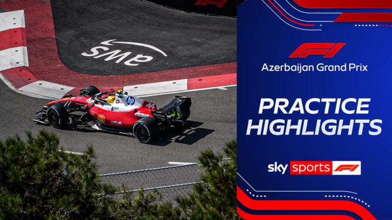 azerbaijan grand prix practice highlights f1 news sky sports 1 Max Verstappen Tops George Russell and Lewis Hamilton in F1 Azerbaijan Final Practice