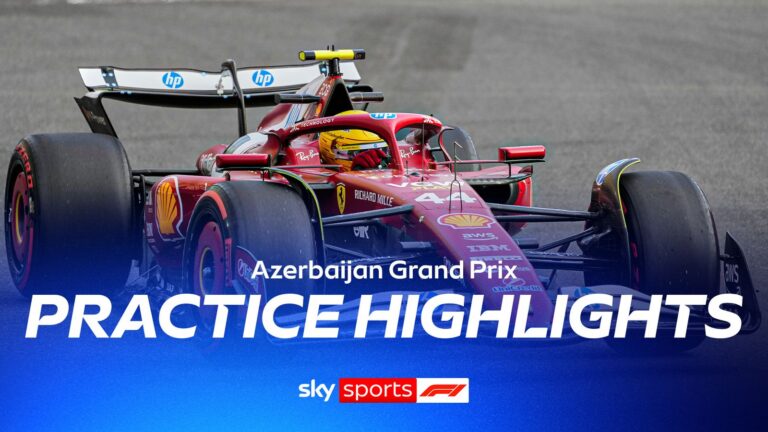 azerbaijan grand prix practice highlights f1 news sky sports Top 6 F1 Tech Highlights to Watch at the Azerbaijan GP