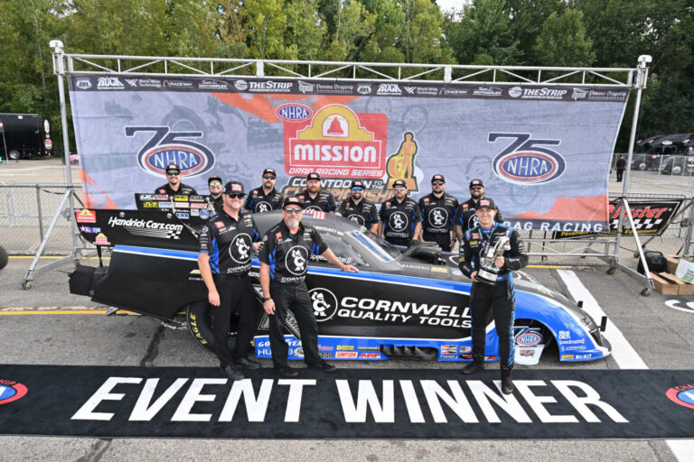 cornwell tools team creates michigan miracle with inaugural great Jordan Vandergriff and Cornwell Tools Achieve Michigan Miracle in NHRA Great Lakes Nationals Win
