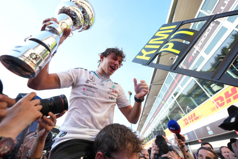 f1 leader kimi antonelli wins italian gp after epic charge from Kimi Antonelli’s Unforgettable Celebration Shocks After Italian GP Win