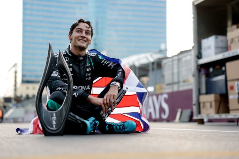 george russell wins in baku can he still be crowned f1 world George Russell’s Baku F1 Victory Ignites 'Cracked the Code' Buzz