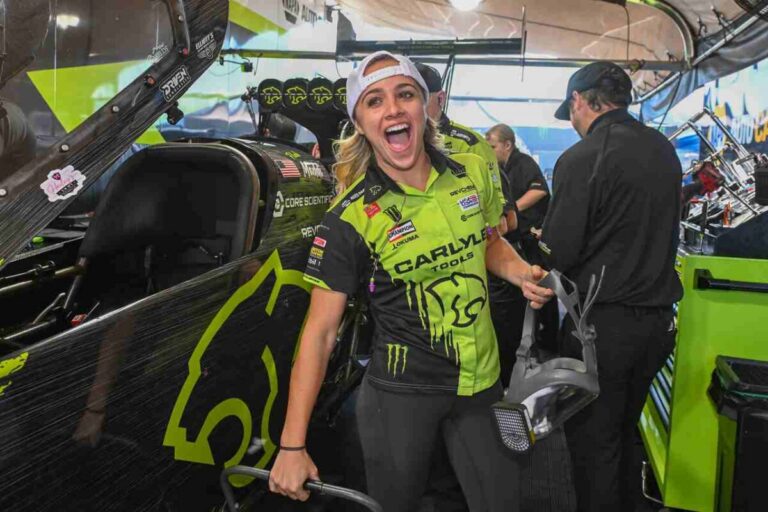 maddi gordon shows countdown progress at inaugural nhra nationals Maddi Gordon Powers Countdown Progress at NHRA Nationals Debut