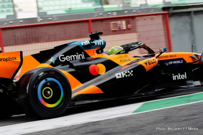 mclaren bring new low drag rear wing and h wing for italian grand McLaren Unveils Game-Changing H-Wing Inspired by Key Lessons