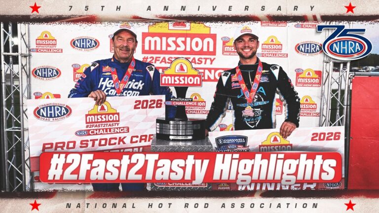 mission 2fast2tasty highlights from the cornwell quality tools Prock, Pruett, Anderson & Herrera Triumph at Mission #2Fast2Tasty Challenge NHRA U.S. Nationals