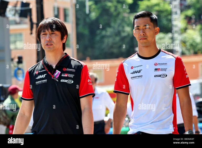 monaco monte carlo 25th may 2025 l to r masaya kaji jpn Toyota’s Backup Plan If Ryo Hirakawa Joins Haas F1 Team