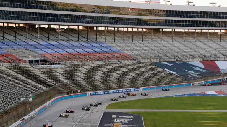 nascar cup race will run at texas with fans in the stands kark Ric Flair Challenged Drivers to Ditch Helmets and Fight; NASCAR Delivered