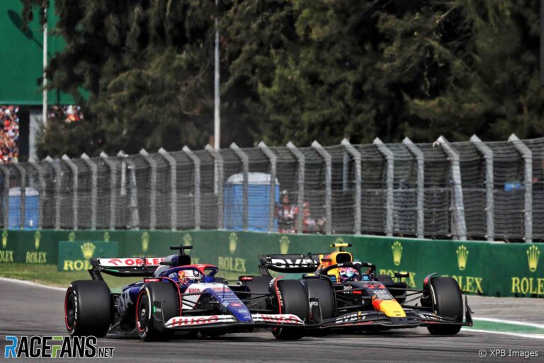 stewards clear lawson over move perez called not very clever Liam Lawson Blasted by F1 Rival: ‘It’s His Trademark Move’