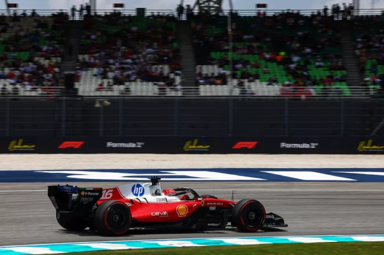 f1 bahrain gp in malaysia leclerc leads second practice from Leclerc Relieved to Secure P4 After Tough Sepang Race