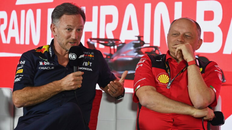 ferrari boss fred vasseur hits out at red bulls very light f1 Fred Vasseur Doubts Red Bull's Status as Top F1 Team