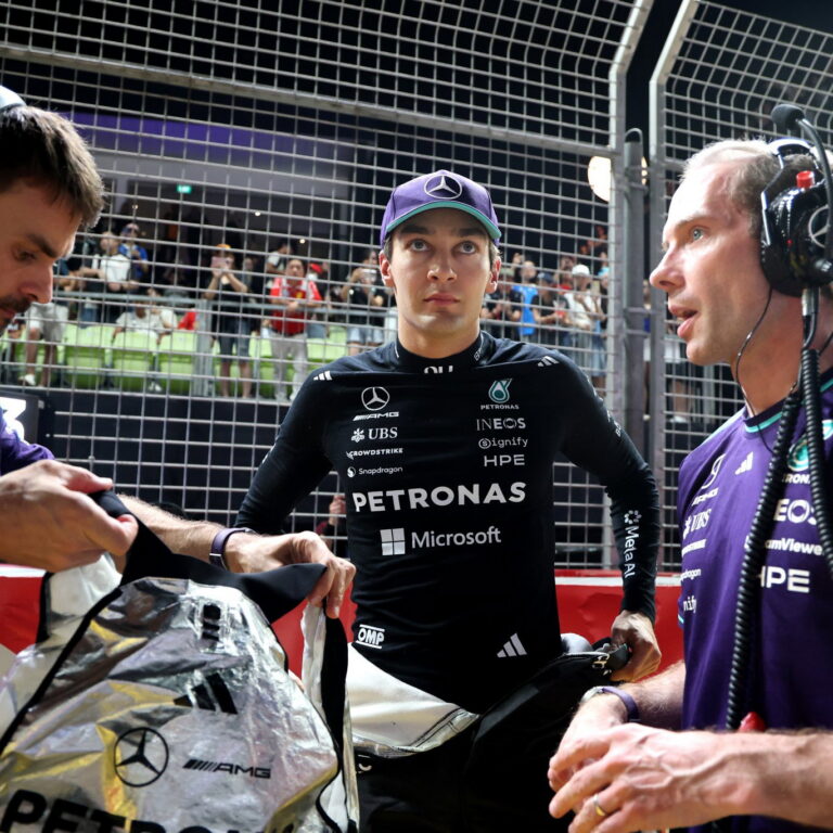 george russell reveals when he plans to take another f1 engine George Russell Eyes US GP Amid Risk of Mercedes Engine Penalty