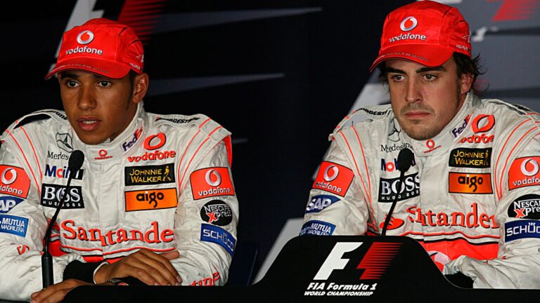 how alonso and hamiltons 2007 feud erupted its going to be a Exciting Documentary on Lewis Hamilton and Fernando Alonso's F1 Rivalry Coming Soon