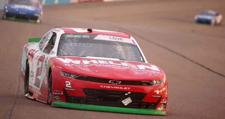 jesse love dominates holds off mayer late to win oreilly chase Jesse Love Edges Out Sam Mayer for Thrilling NASCAR O'Reilly Win at Phoenix