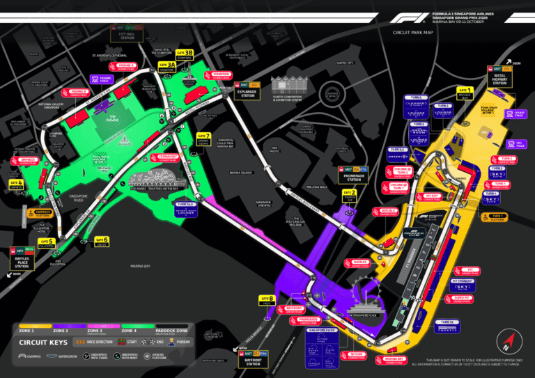 Explore Everything About the Thrilling Marina Bay Street Circuit 1 marina bay street circuit a complete guide to singapore gp venue Explore Everything About the Thrilling Marina Bay Street Circuit