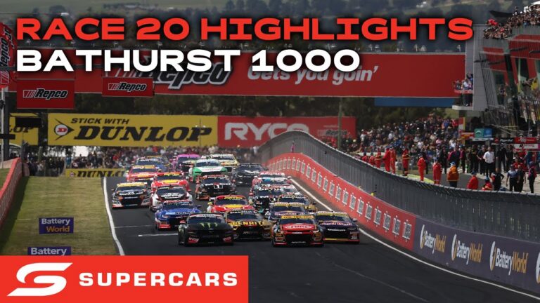 race 20 highlights repco bathurst 1000 2024 repco supercars Brodie Kostecki and Todd Hazelwood Triumph at Supercars Bathurst 1000 as Rivals Run Dry